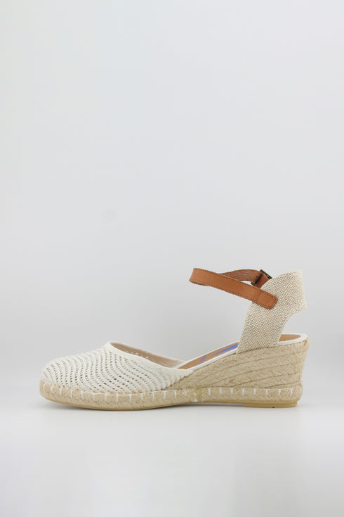 Verbenas Suede Espadrille Wedge Sandals